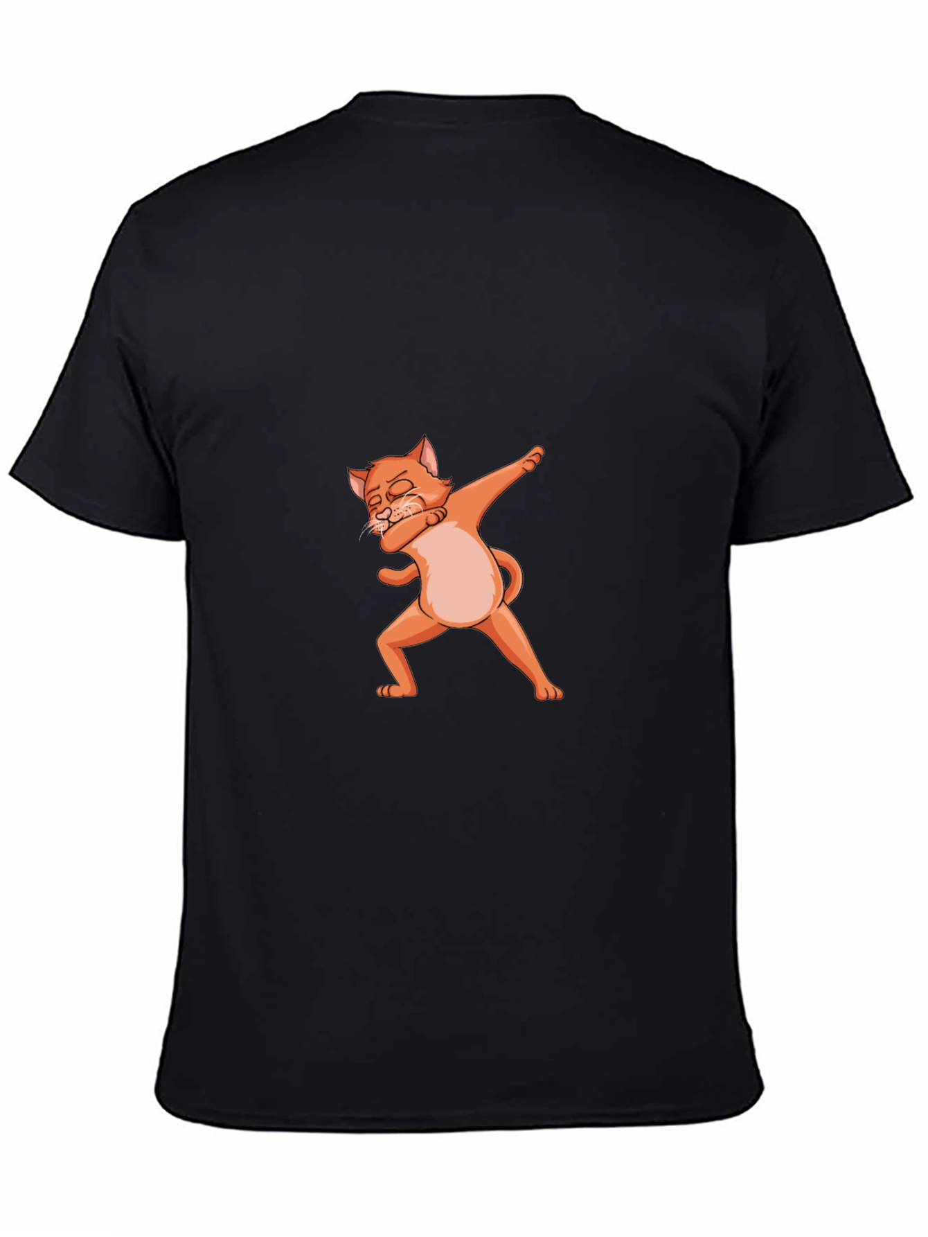 Dabbing Cat Graphic Tee - Fun & Stylish!
