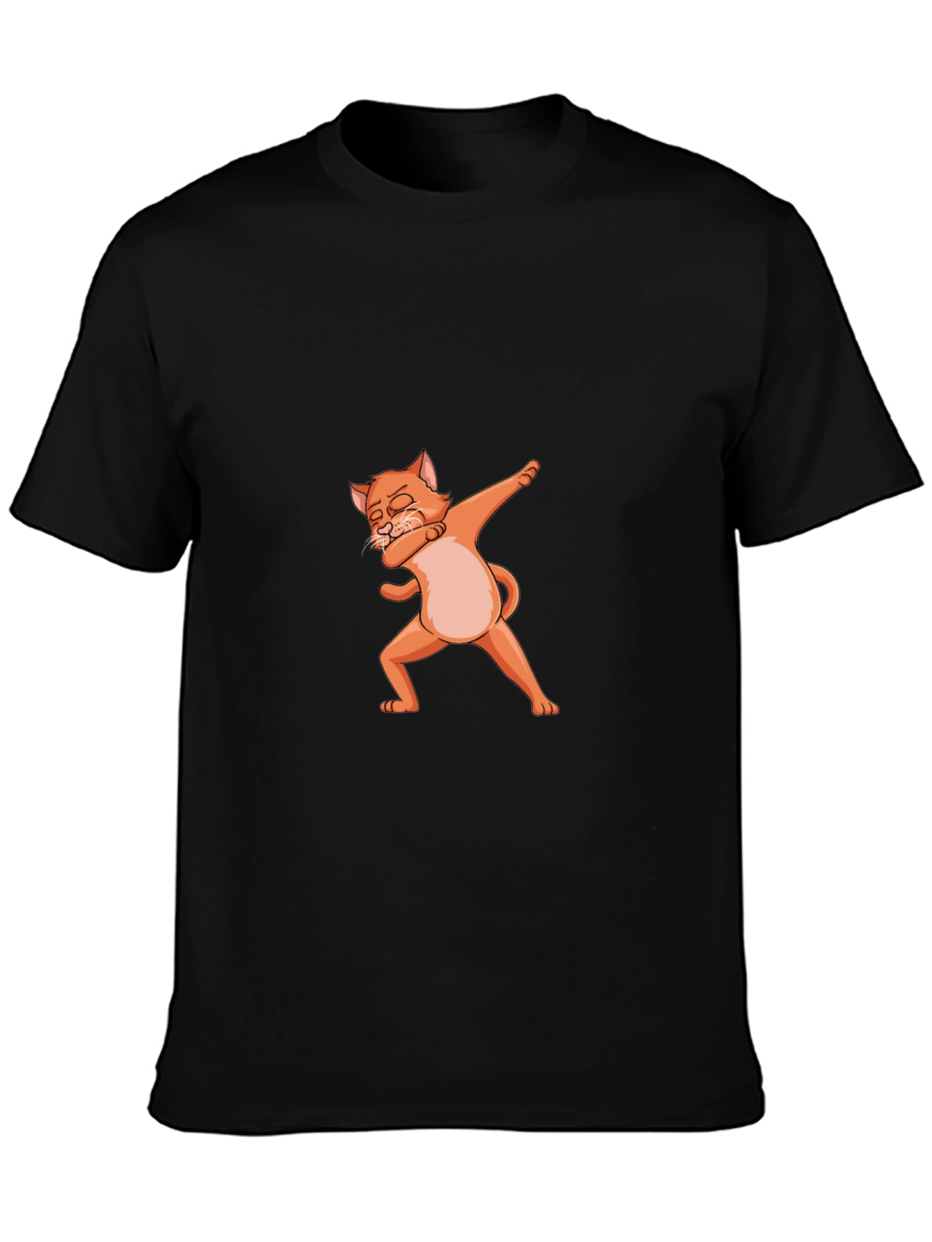 Dabbing Cat Graphic Tee - Fun & Stylish!