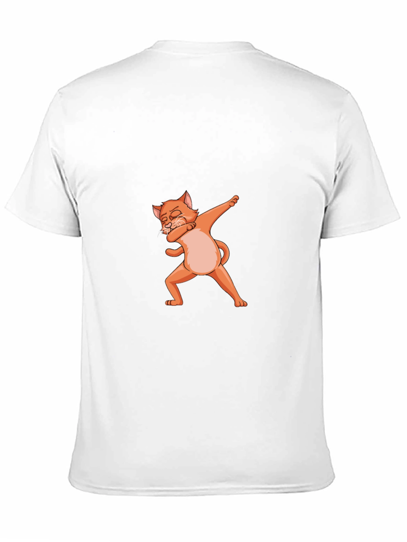 Dabbing Cat Graphic Tee - Fun & Stylish!