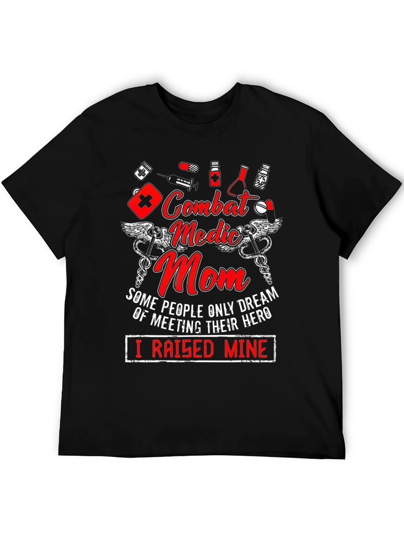 Combat Medic Mom Graphic Tee