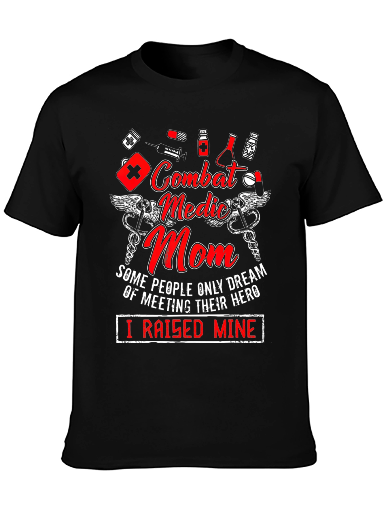 Combat Medic Mom Graphic Tee