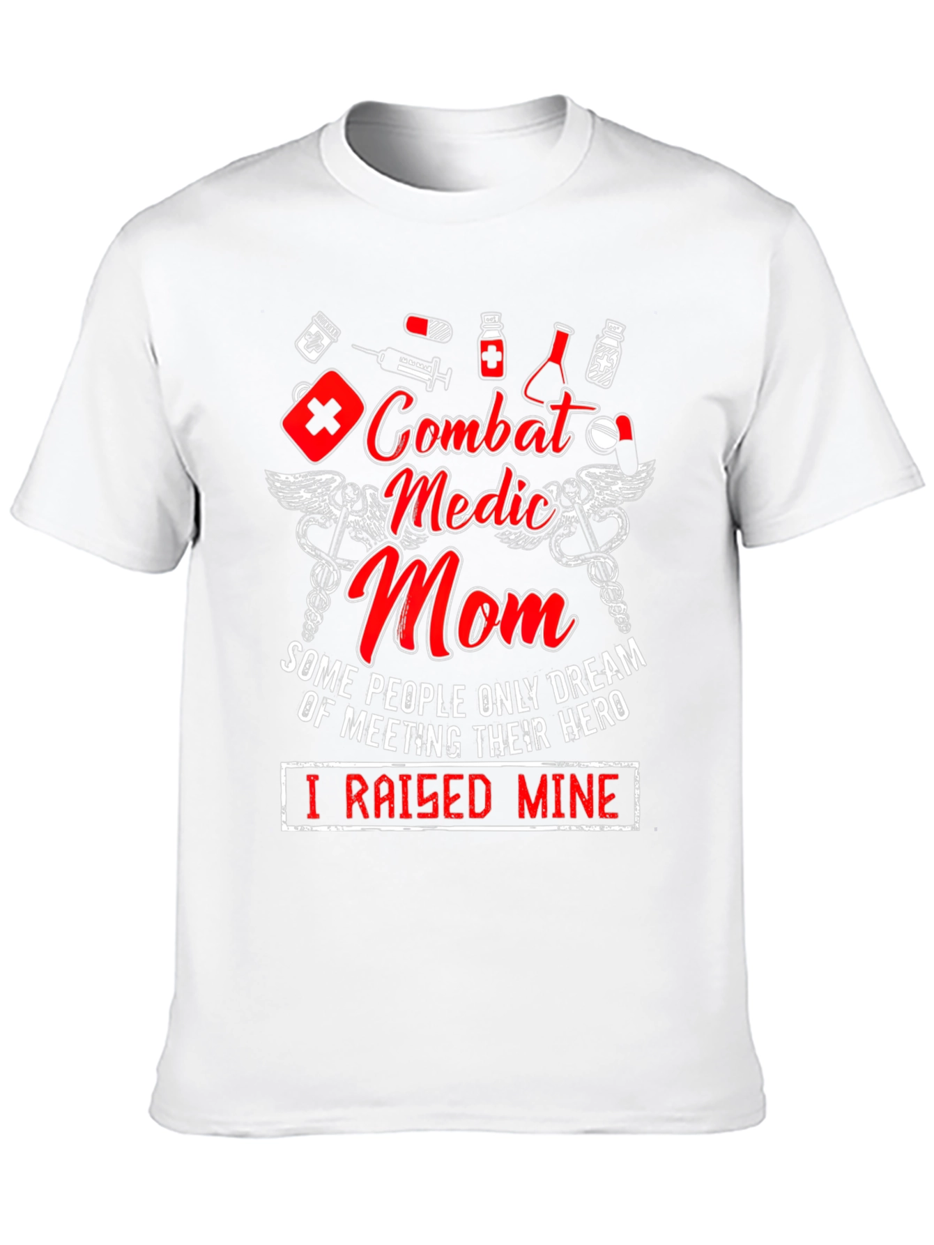 Combat Medic Mom Graphic Tee