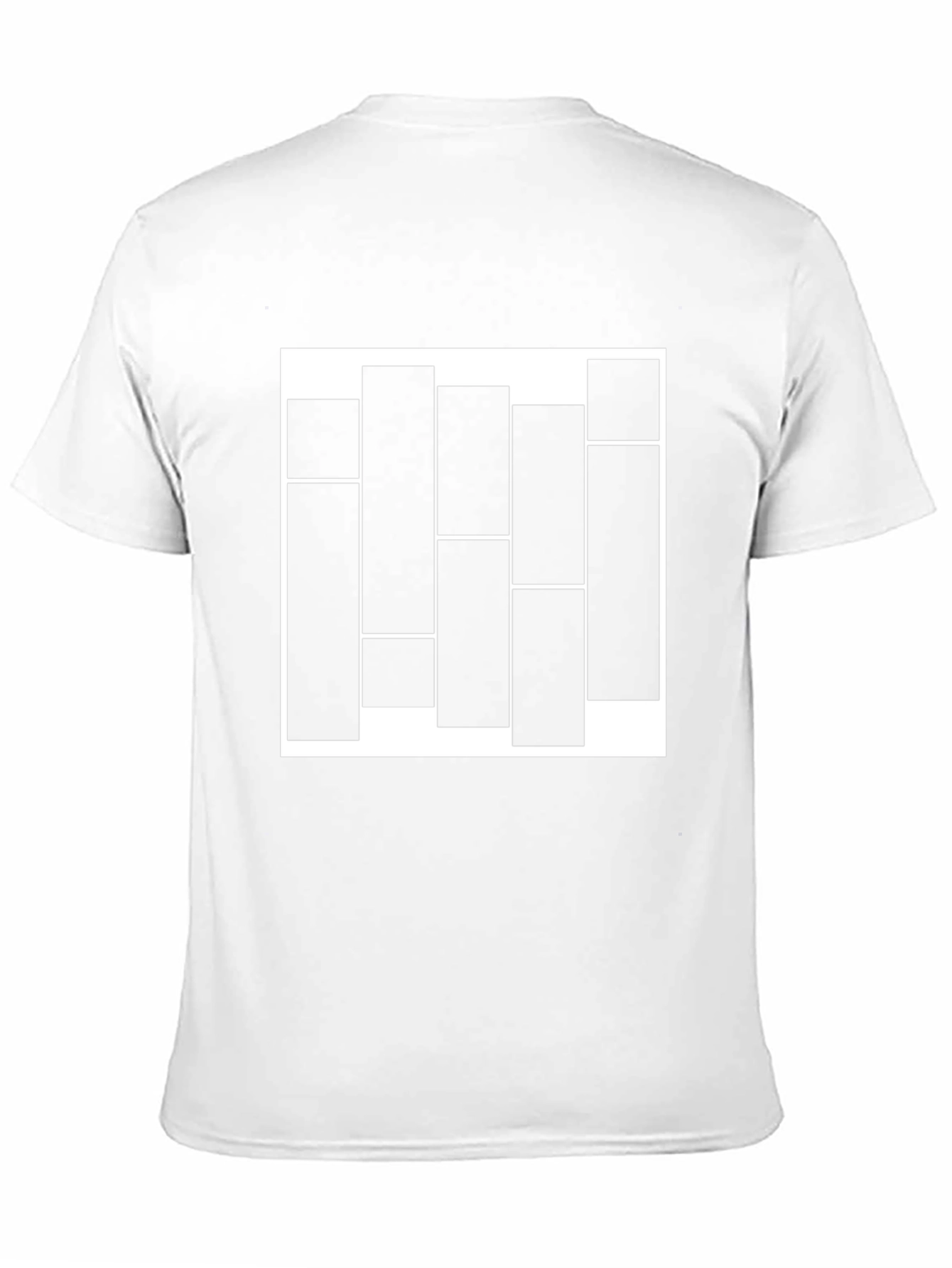 Modern Graphic Tee - Black T-Shirt with Abstract Design