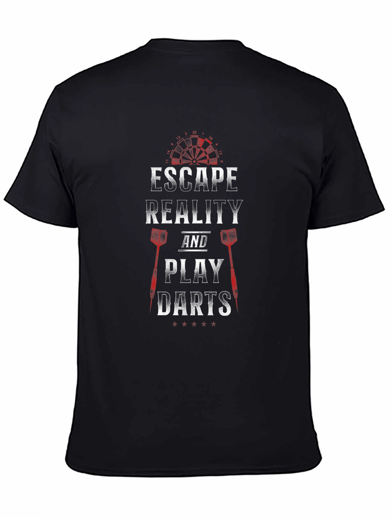Escape Reality Dart T-Shirt - Play Darts Graphic Tee