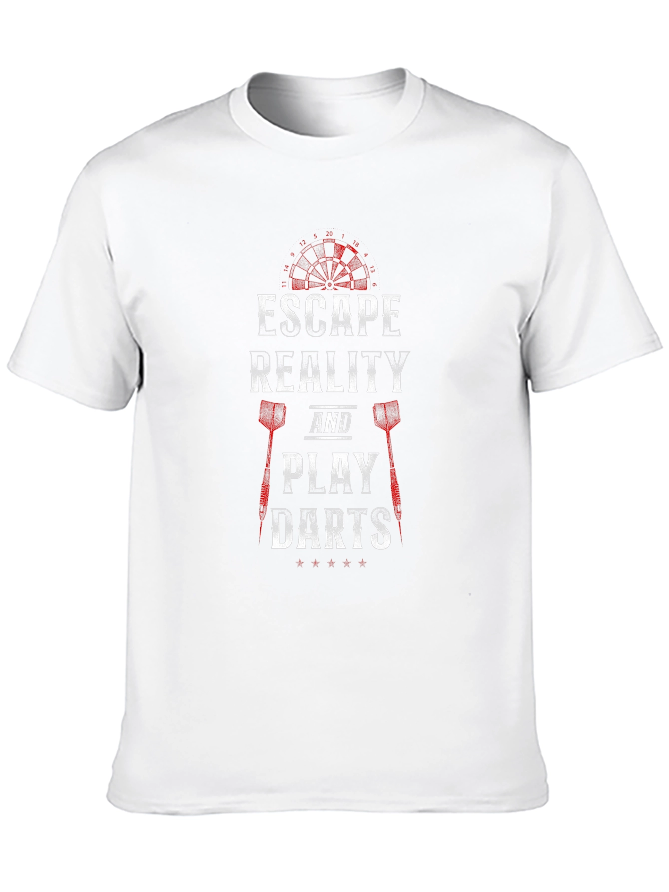 Escape Reality Dart T-Shirt - Play Darts Graphic Tee