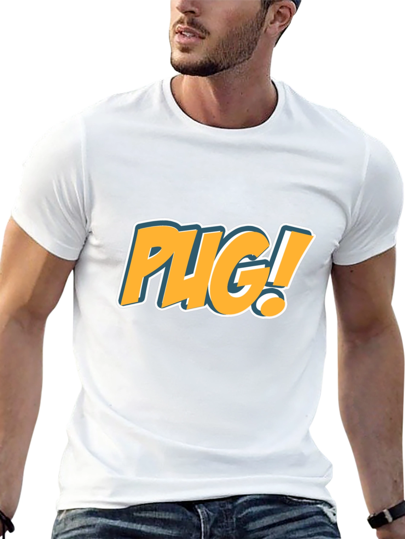 Fun Pug! T-Shirt - Stylish and Comfortable
