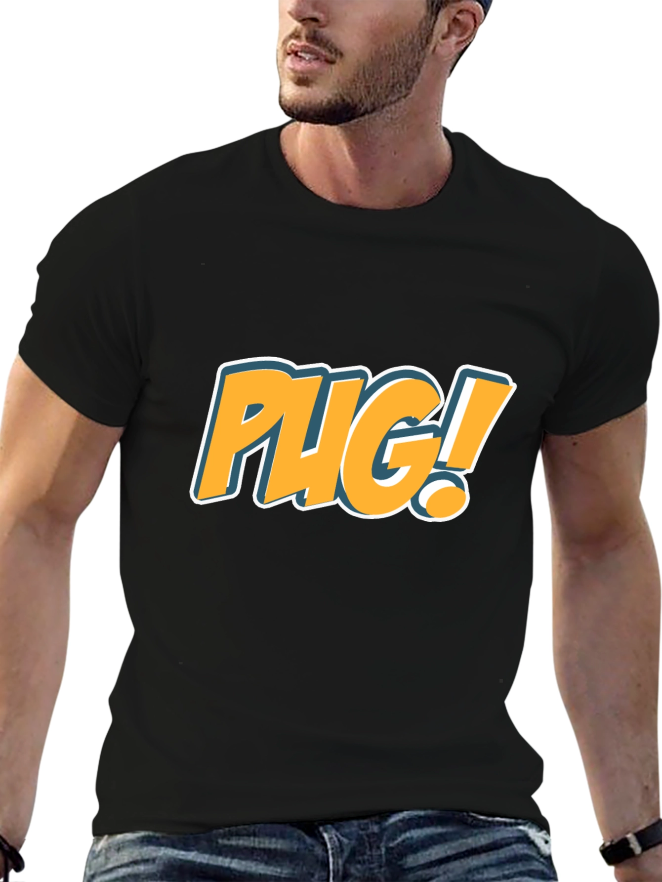 Fun Pug! T-Shirt - Stylish and Comfortable