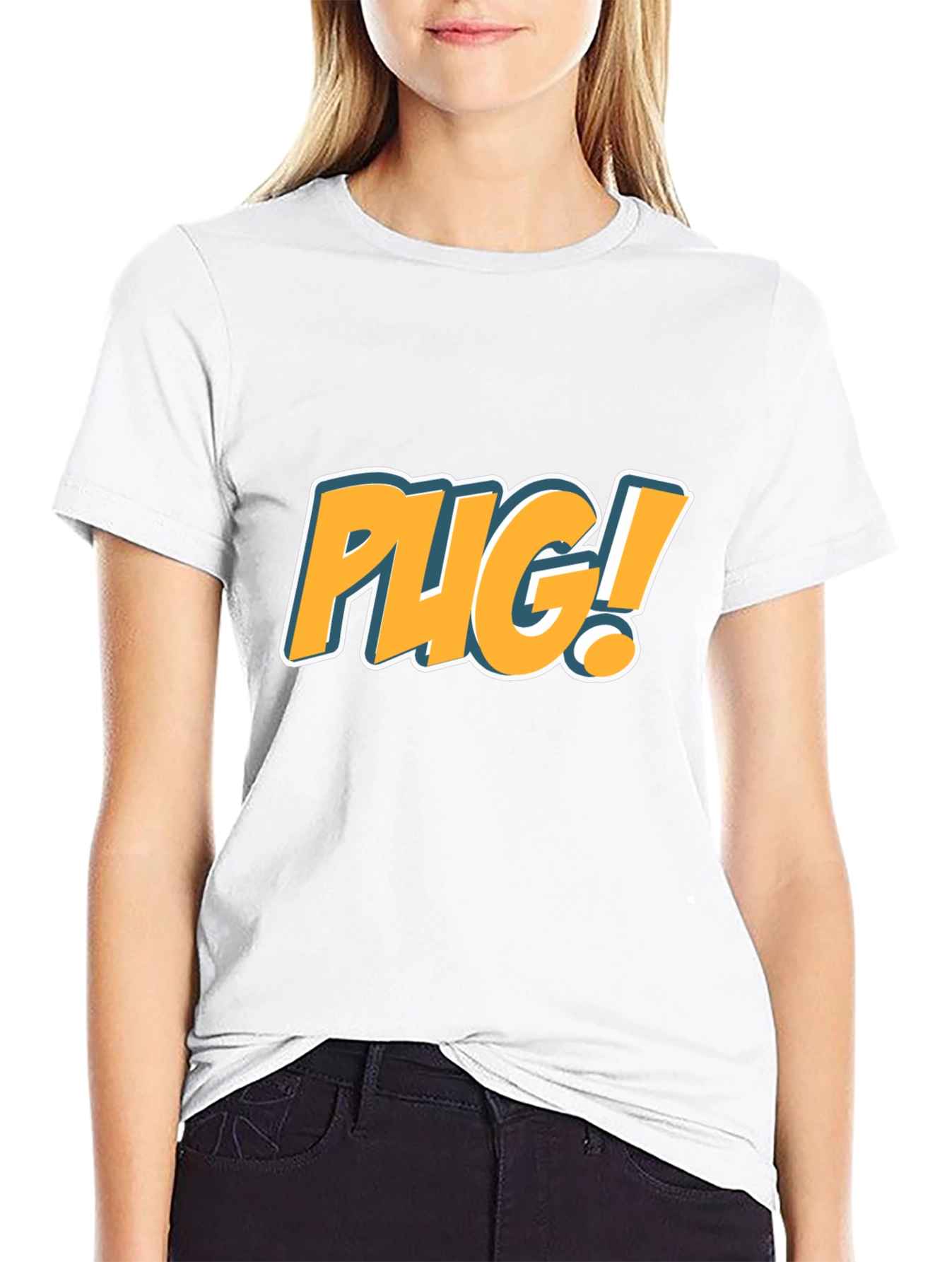Fun Pug! T-Shirt - Stylish and Comfortable