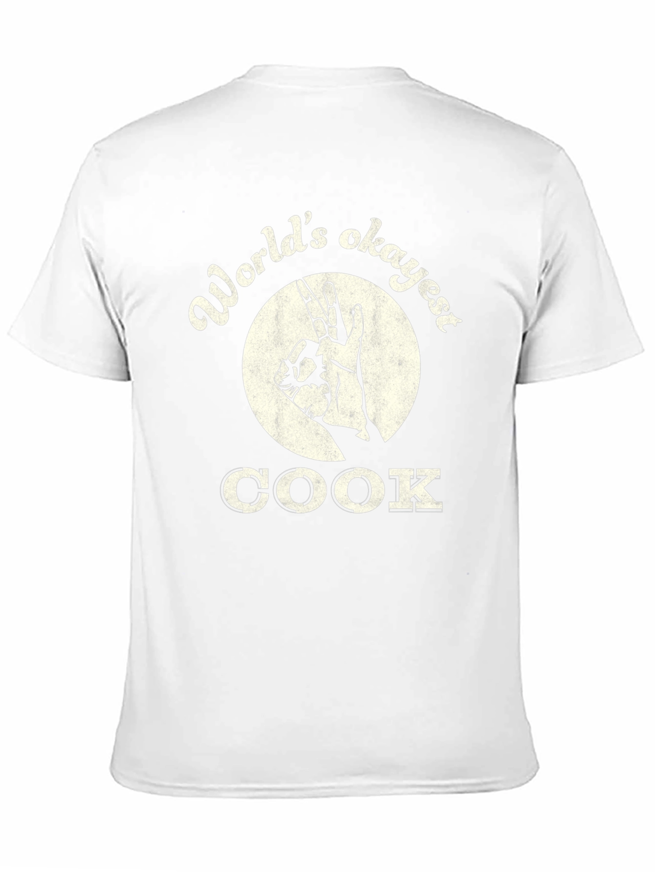 Worlds Okayest Cook T-Shirt - Funny Chef Gift