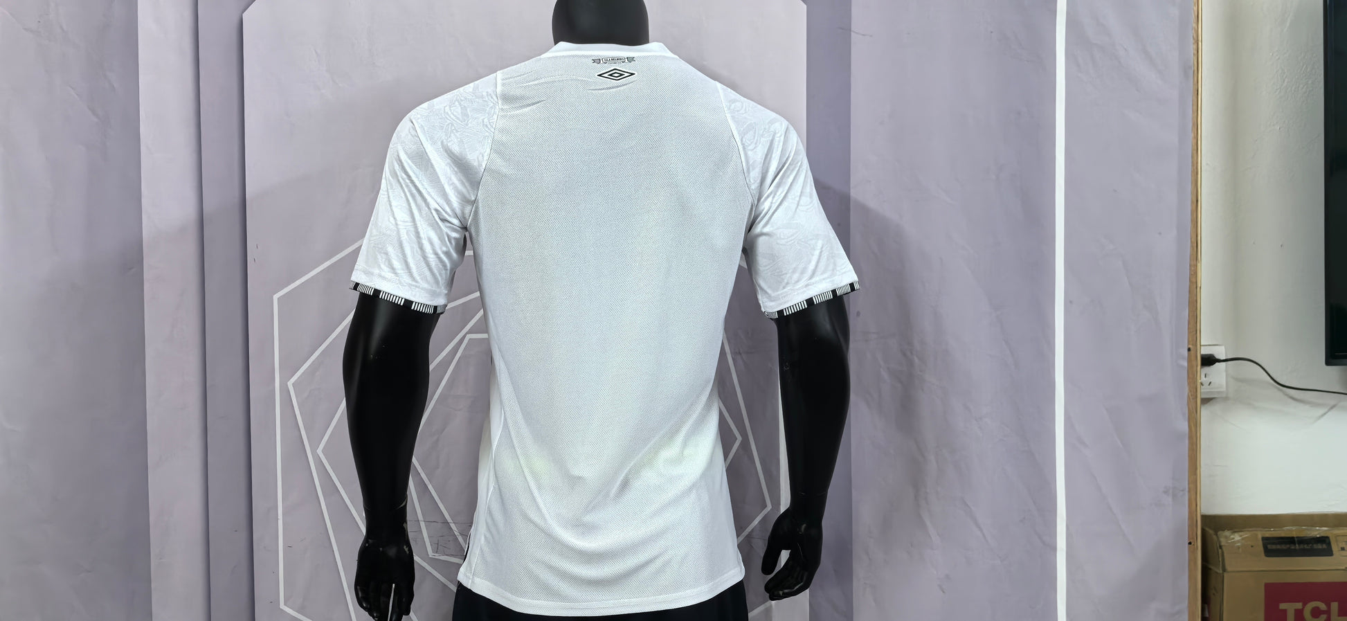 Santos 24-25 Home White Player Version Soccer Jersey