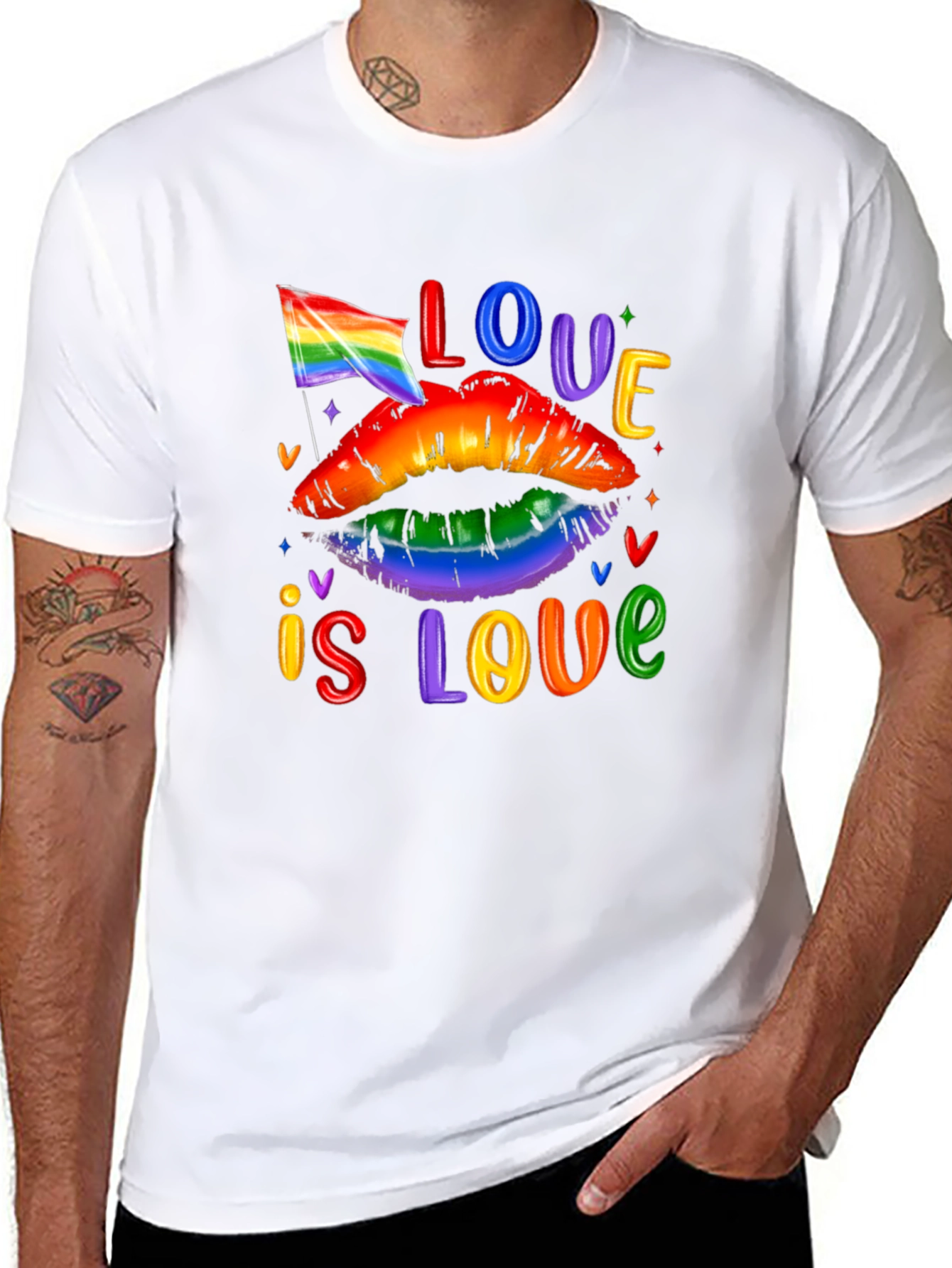 Love Is Love LGBTQ Pride T-Shirt