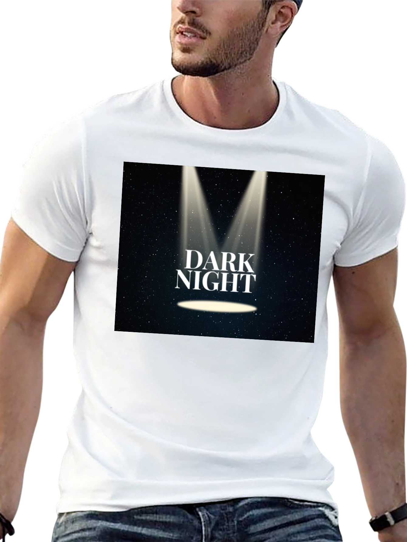 Dark Night Graphic T-Shirt - Soft Cotton Blend