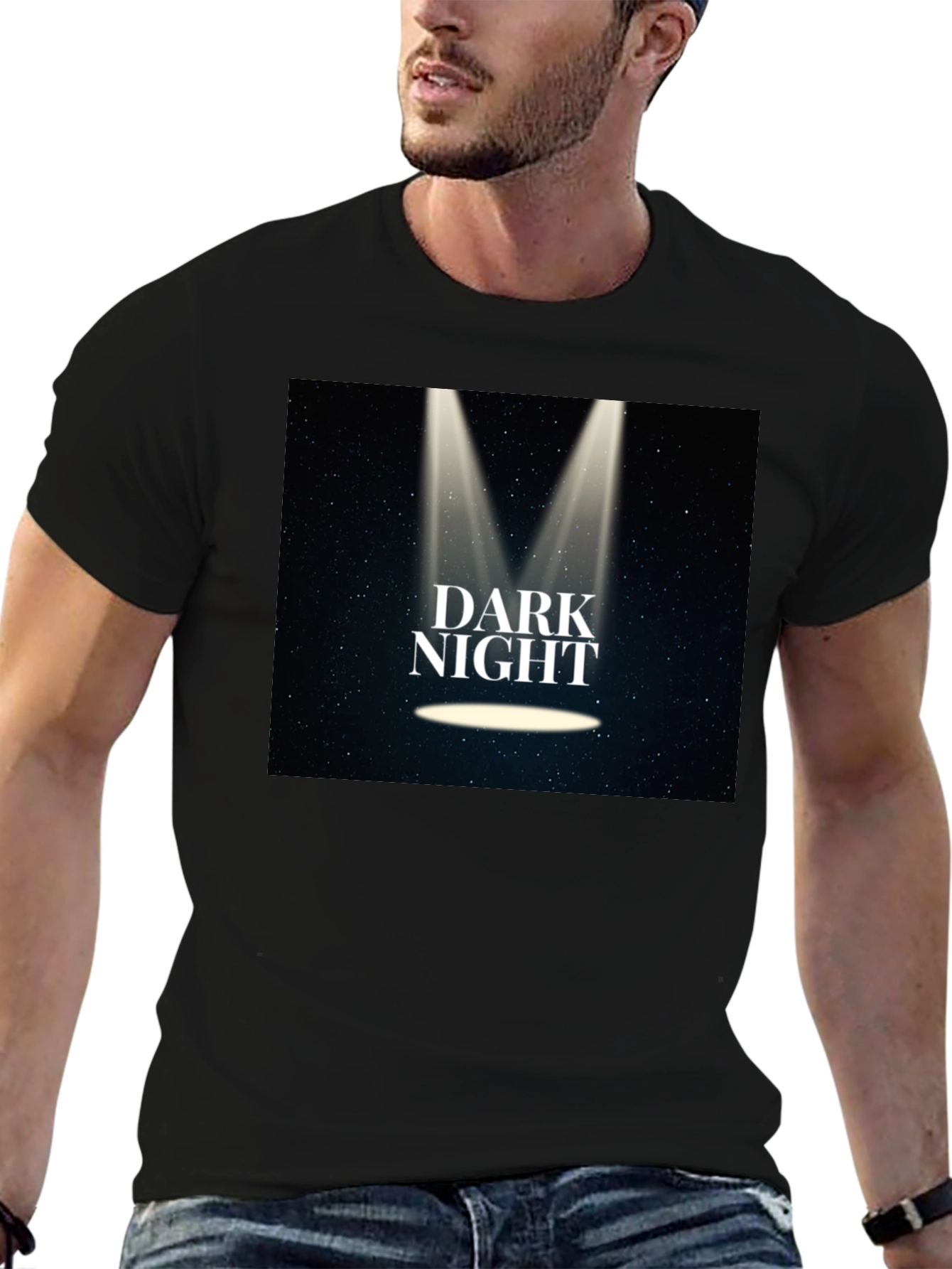 Dark Night Graphic T-Shirt - Soft Cotton Blend