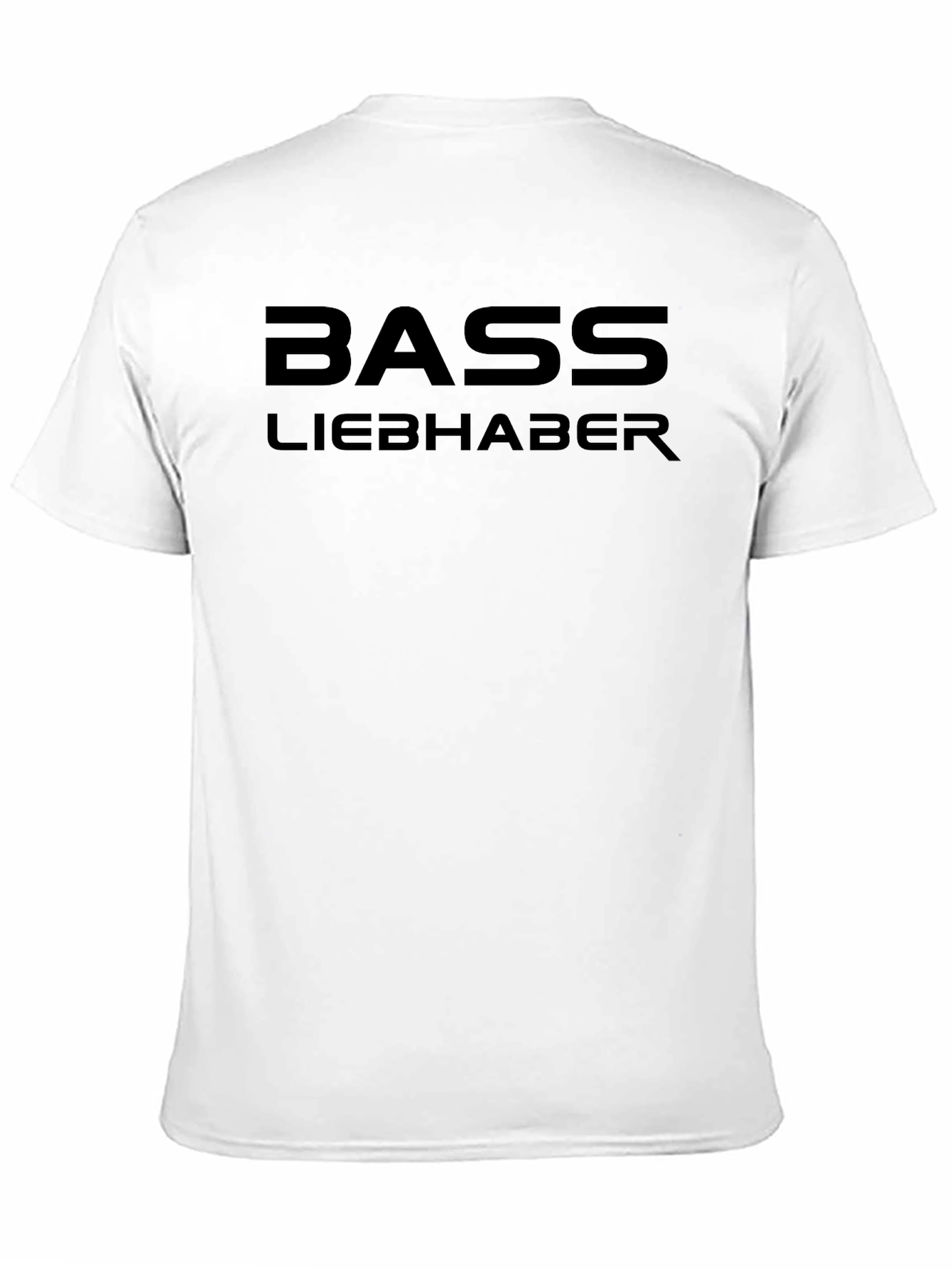 Bass Liebhaber Black Graphic Tee