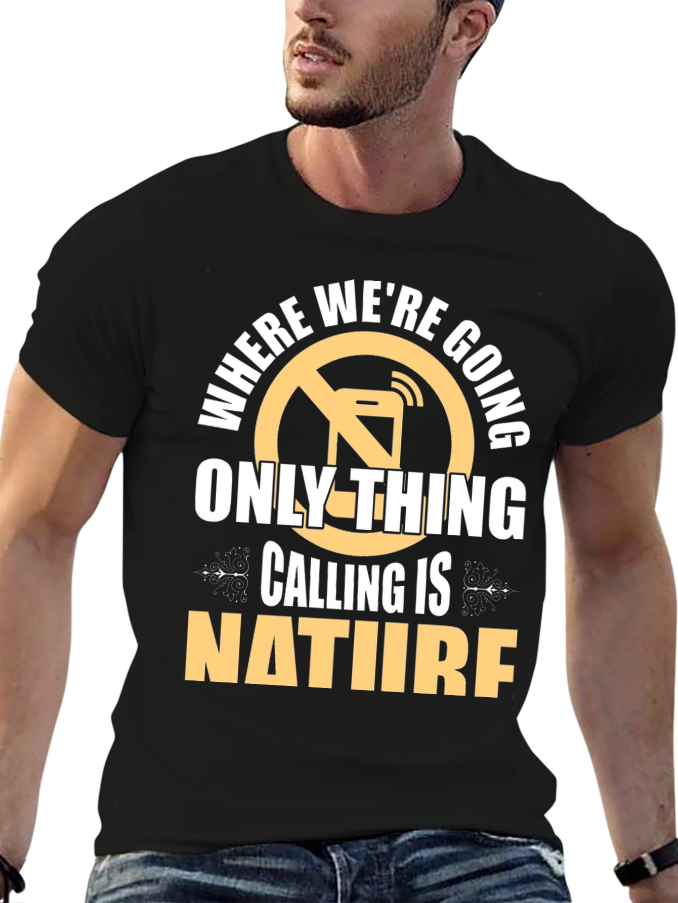 Nature Calling T-Shirt - Disconnect & Explore