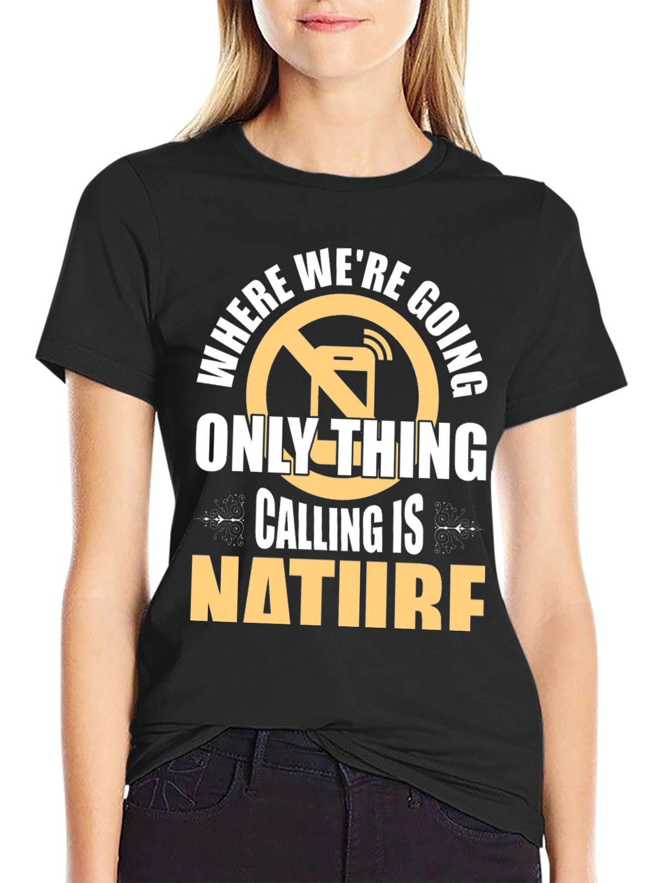 Nature Calling T-Shirt - Disconnect & Explore