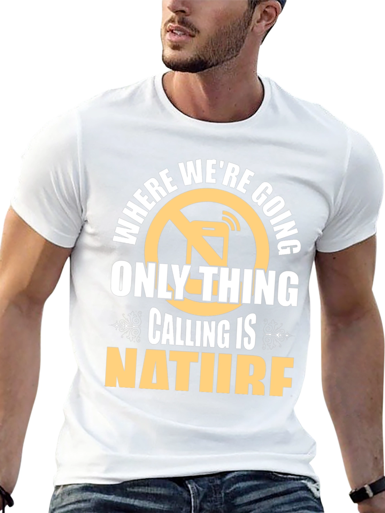 Nature Calling T-Shirt - Disconnect & Explore