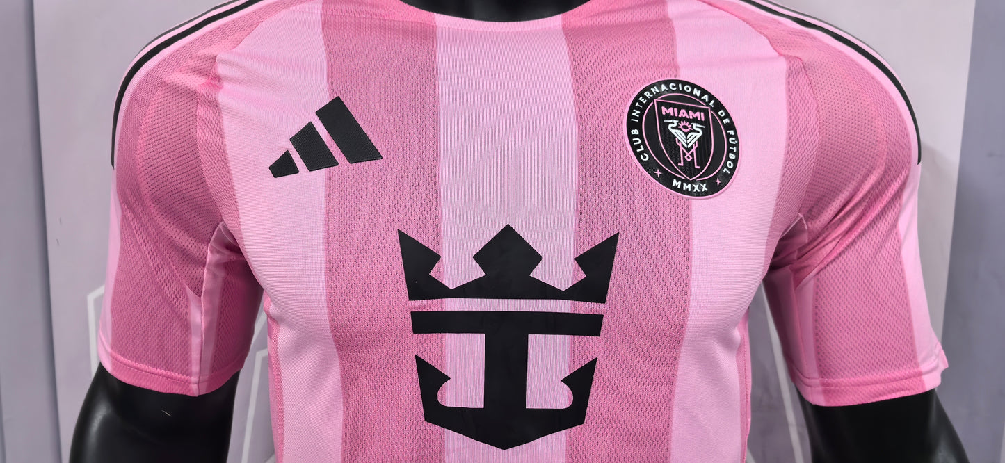 Inter Miami 25-26 Home Pink Player Version Soccer Jersey