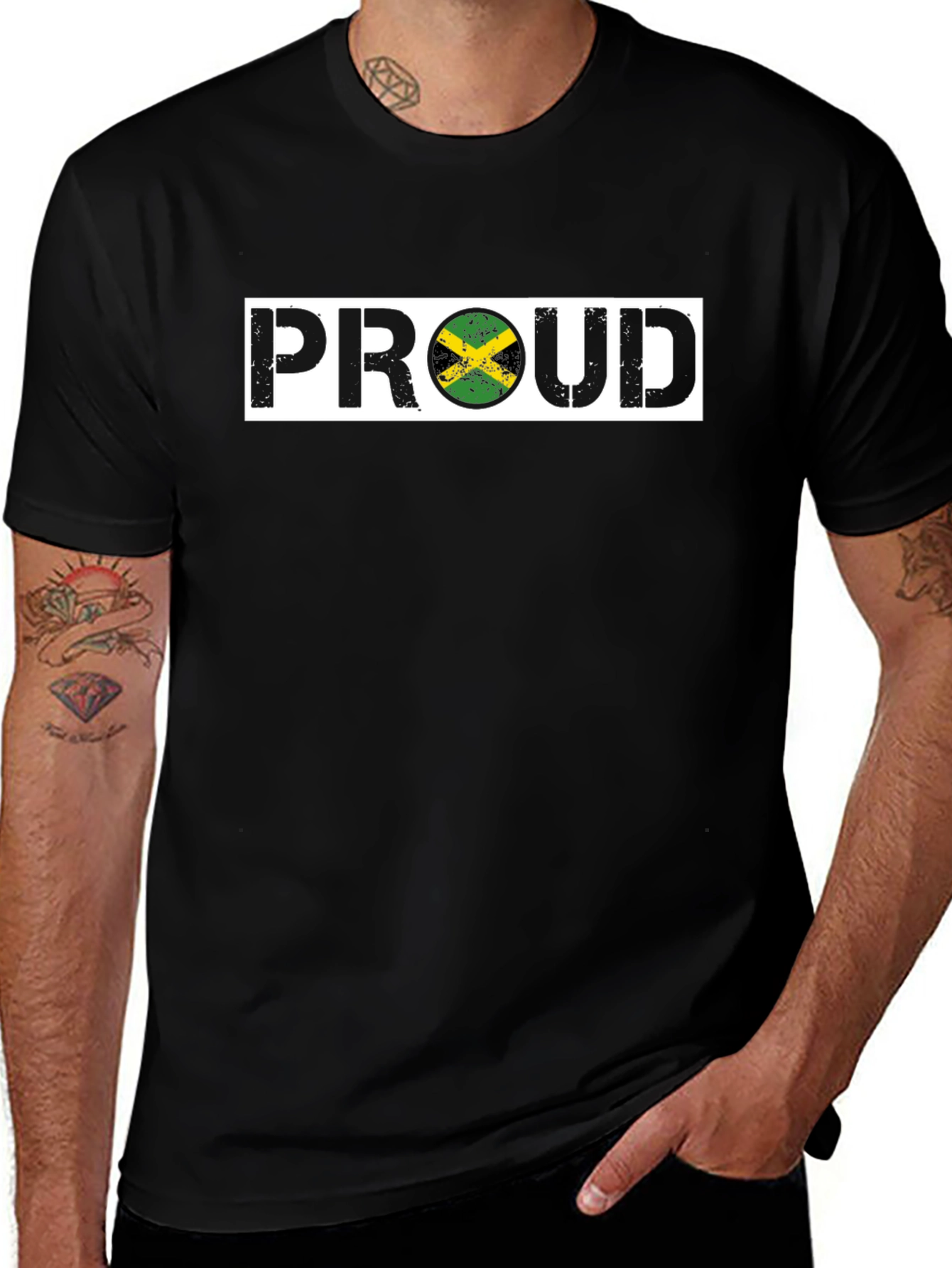 Jamaican Pride T-Shirt - Black