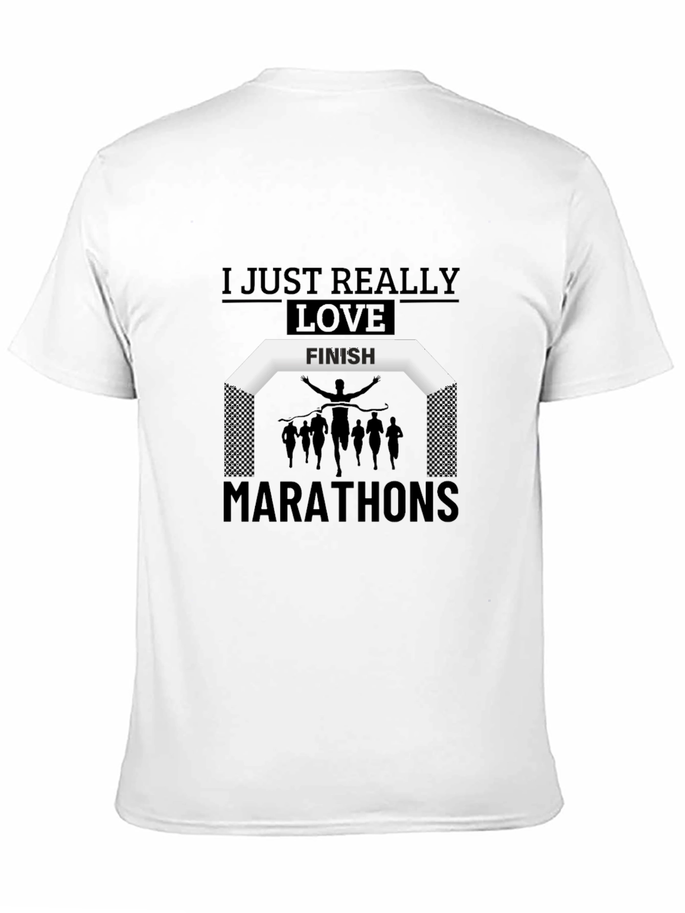 Marathon Runners T-Shirt - I Love Marathons