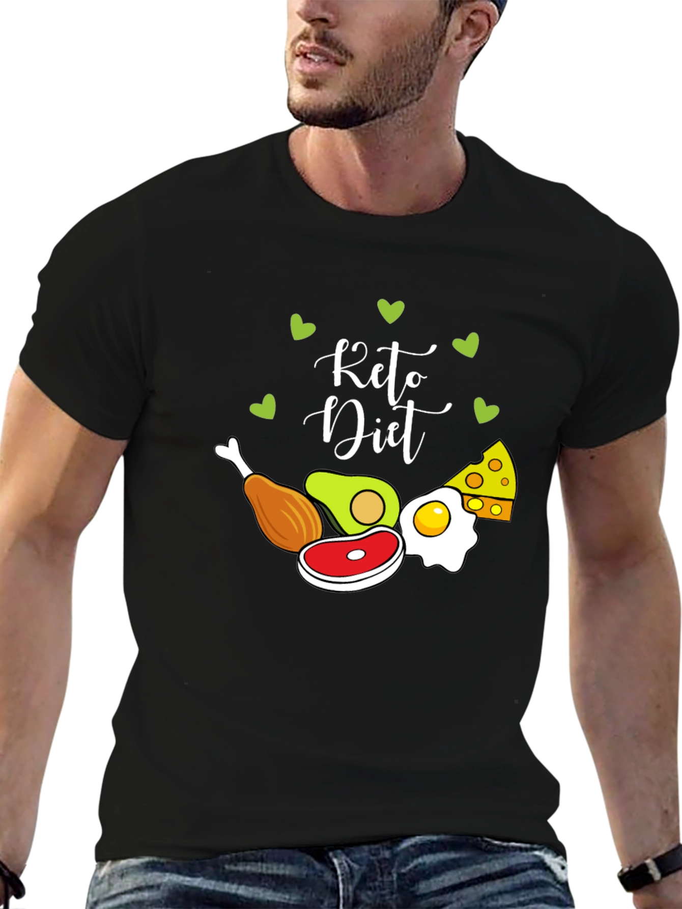 Keto Diet Graphic Tee - Trendy & Fun!