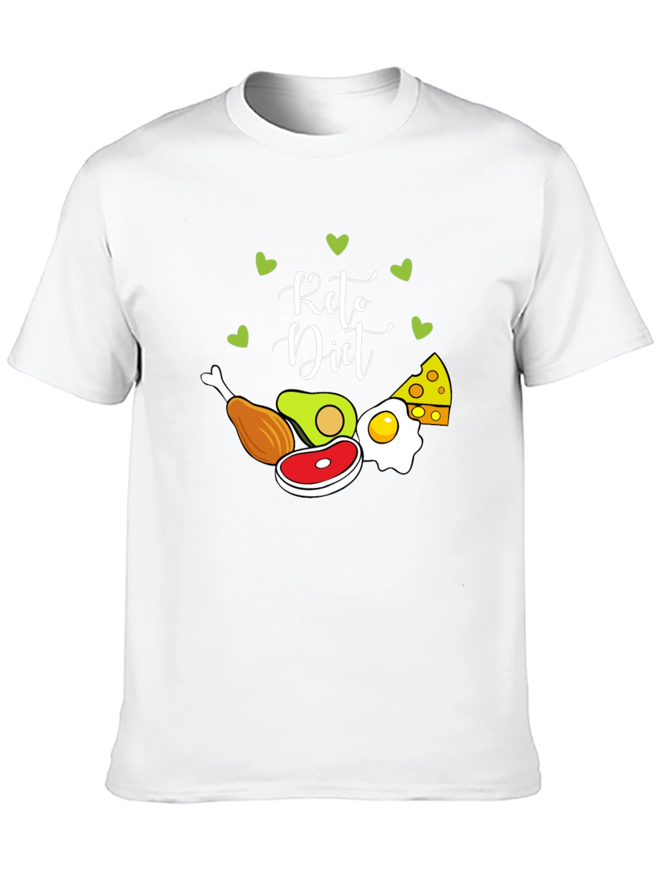 Keto Diet Graphic Tee - Trendy & Fun!
