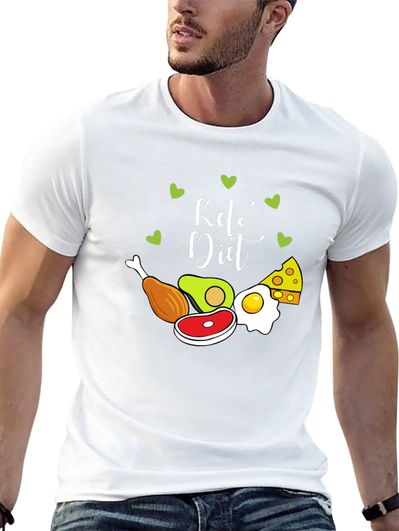 Keto Diet Graphic Tee - Trendy & Fun!