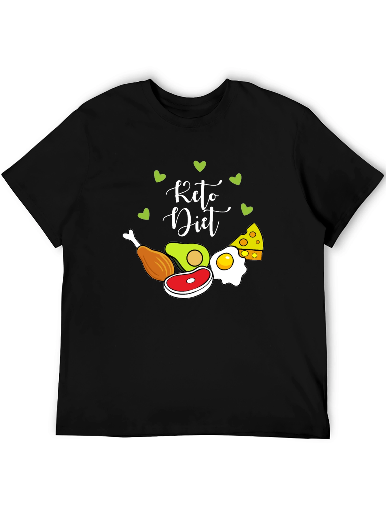 Keto Diet Graphic Tee - Trendy & Fun!