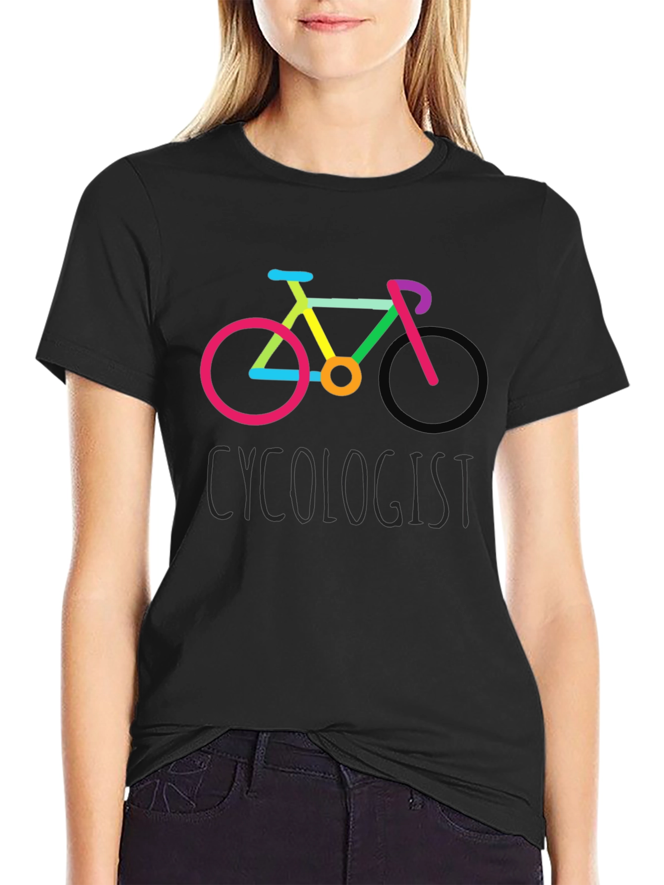 Cycololgist Bicycle T-Shirt - Cycling Enthusiast Tee