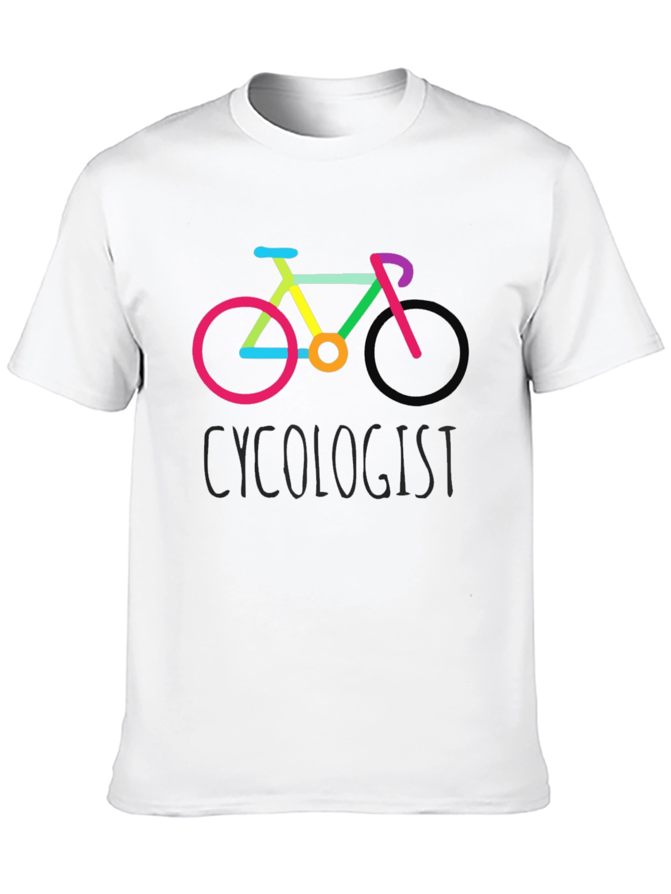 Cycololgist Bicycle T-Shirt - Cycling Enthusiast Tee