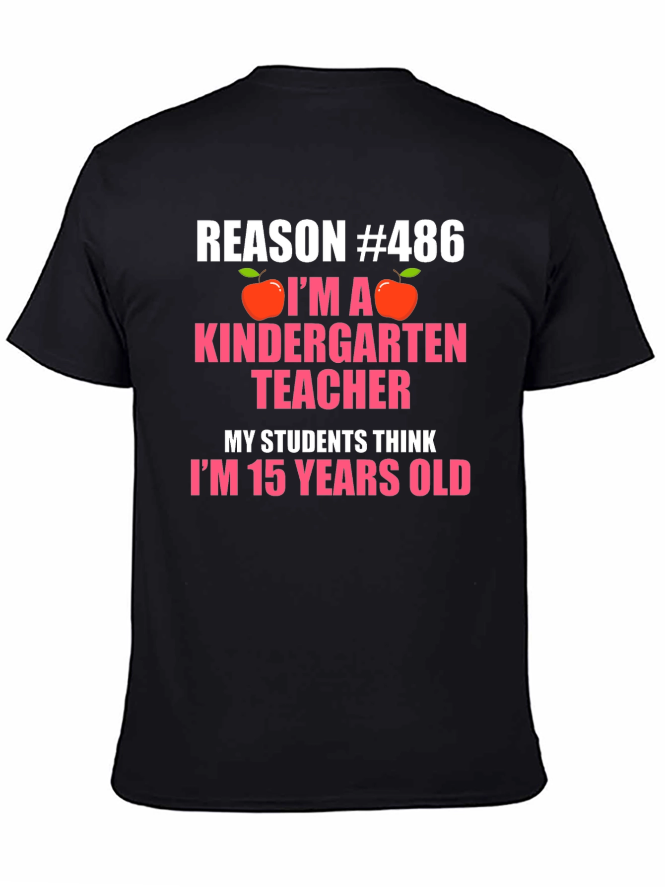 Kindergarten Teacher T-Shirt - Reason #486