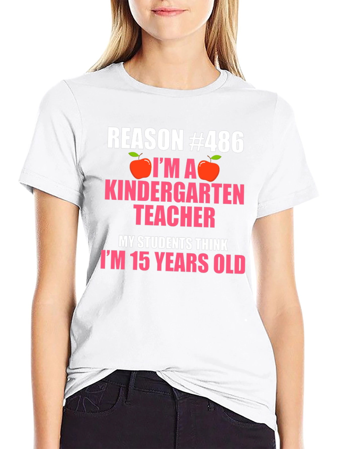 Kindergarten Teacher T-Shirt - Reason #486