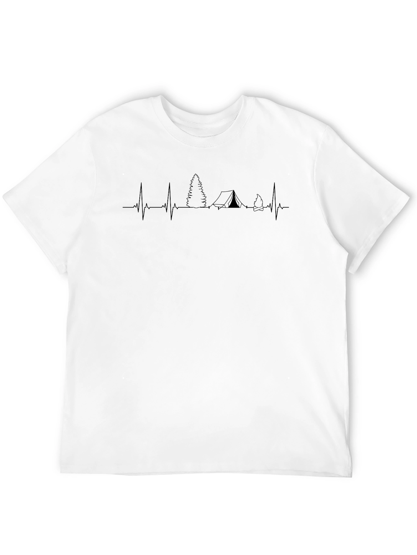 Camping Heartbeat T-Shirt