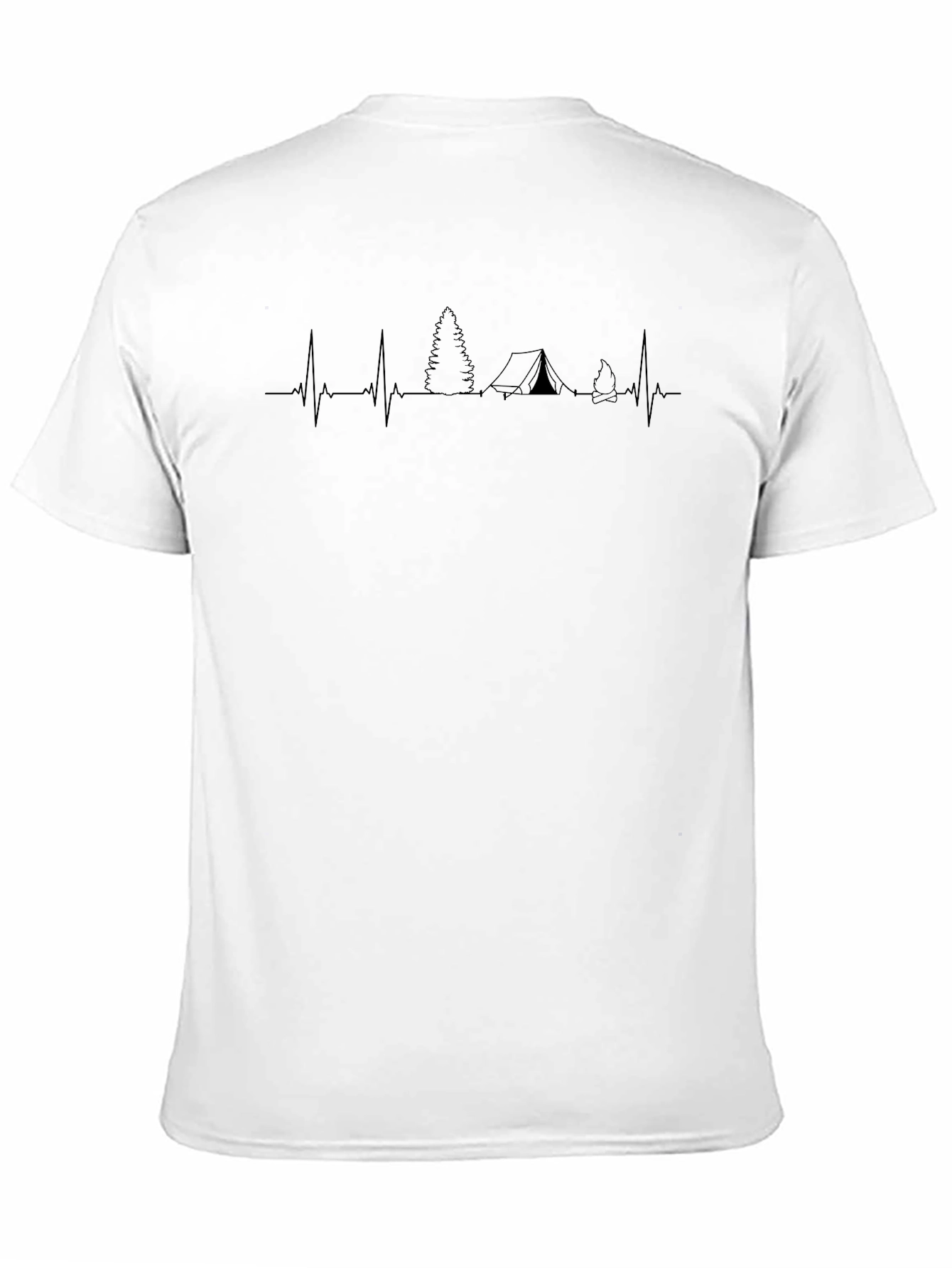 Camping Heartbeat T-Shirt