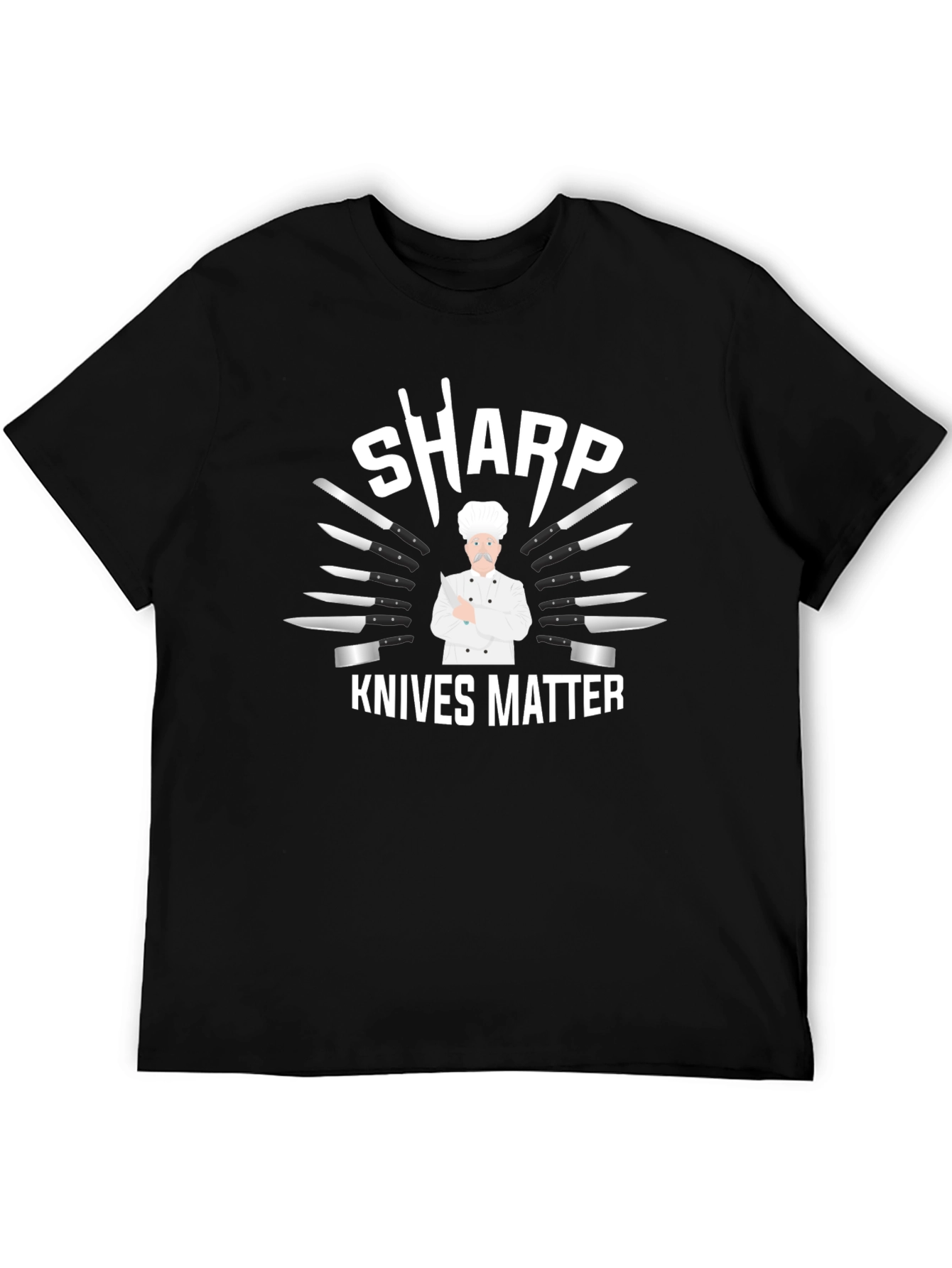 Sharp Knives Matter Graphic Tee