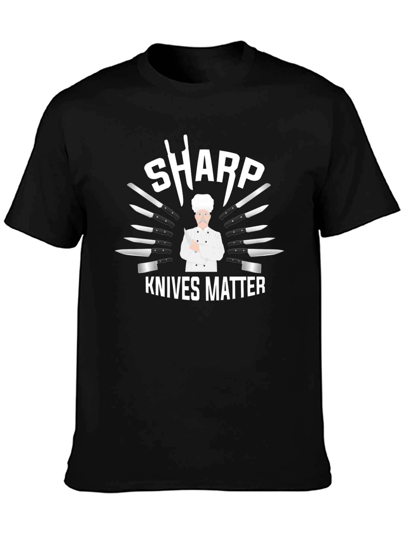 Sharp Knives Matter Graphic Tee