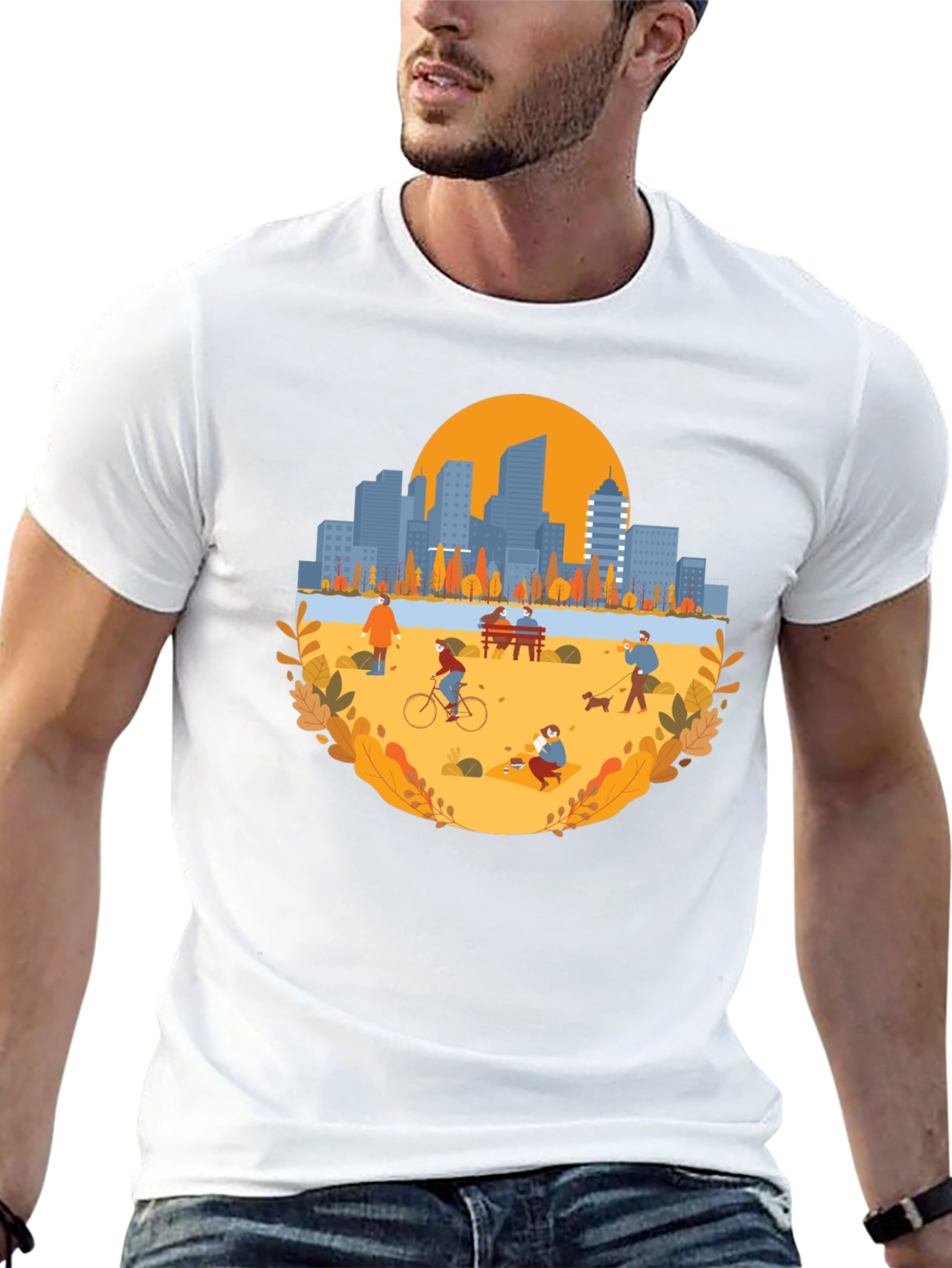 City Park Graphic Tee - Stylish & Comfortable