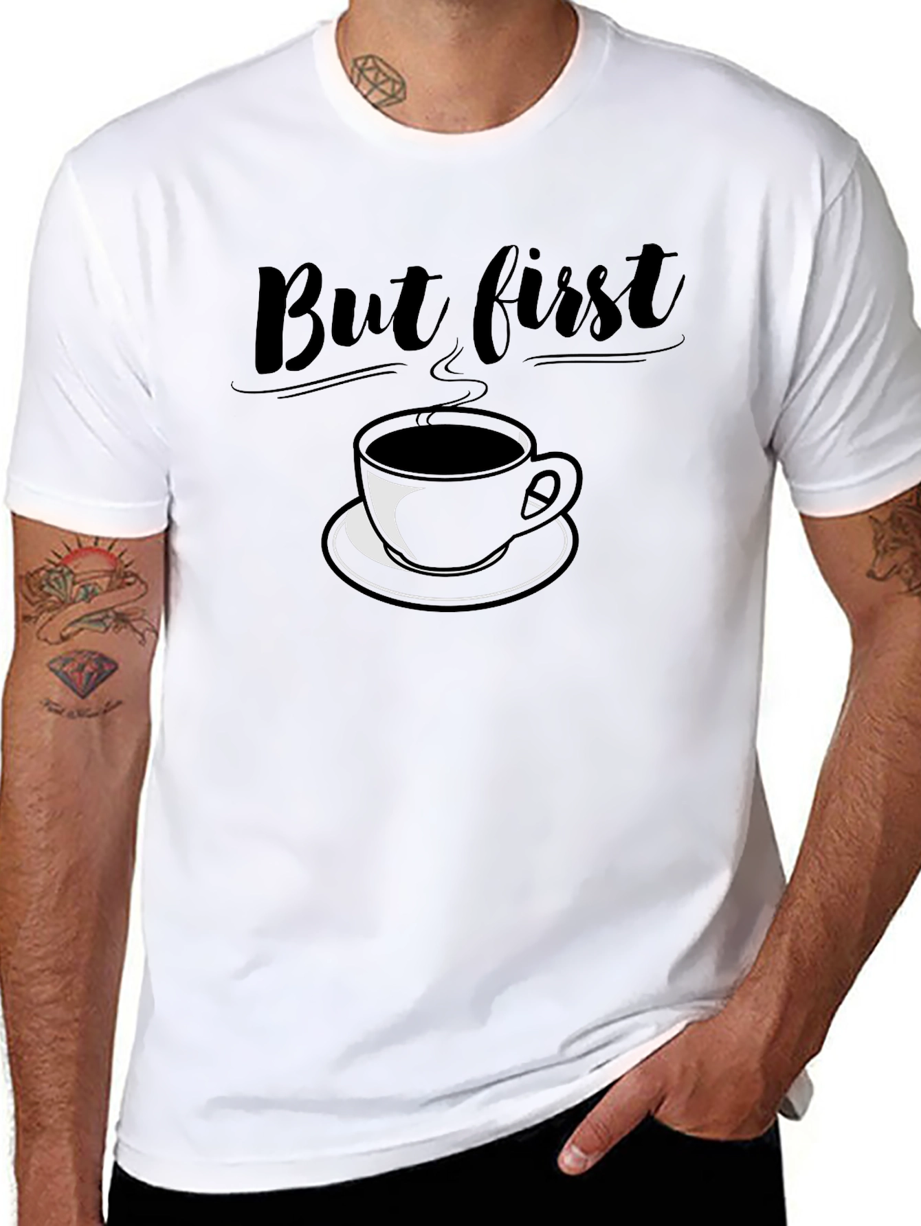But First Coffee Graphic Tee