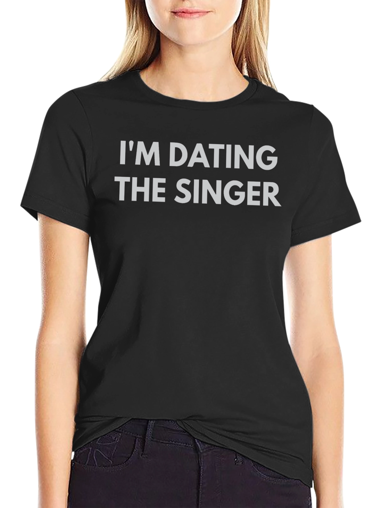 Im Dating the Singer Graphic Tee