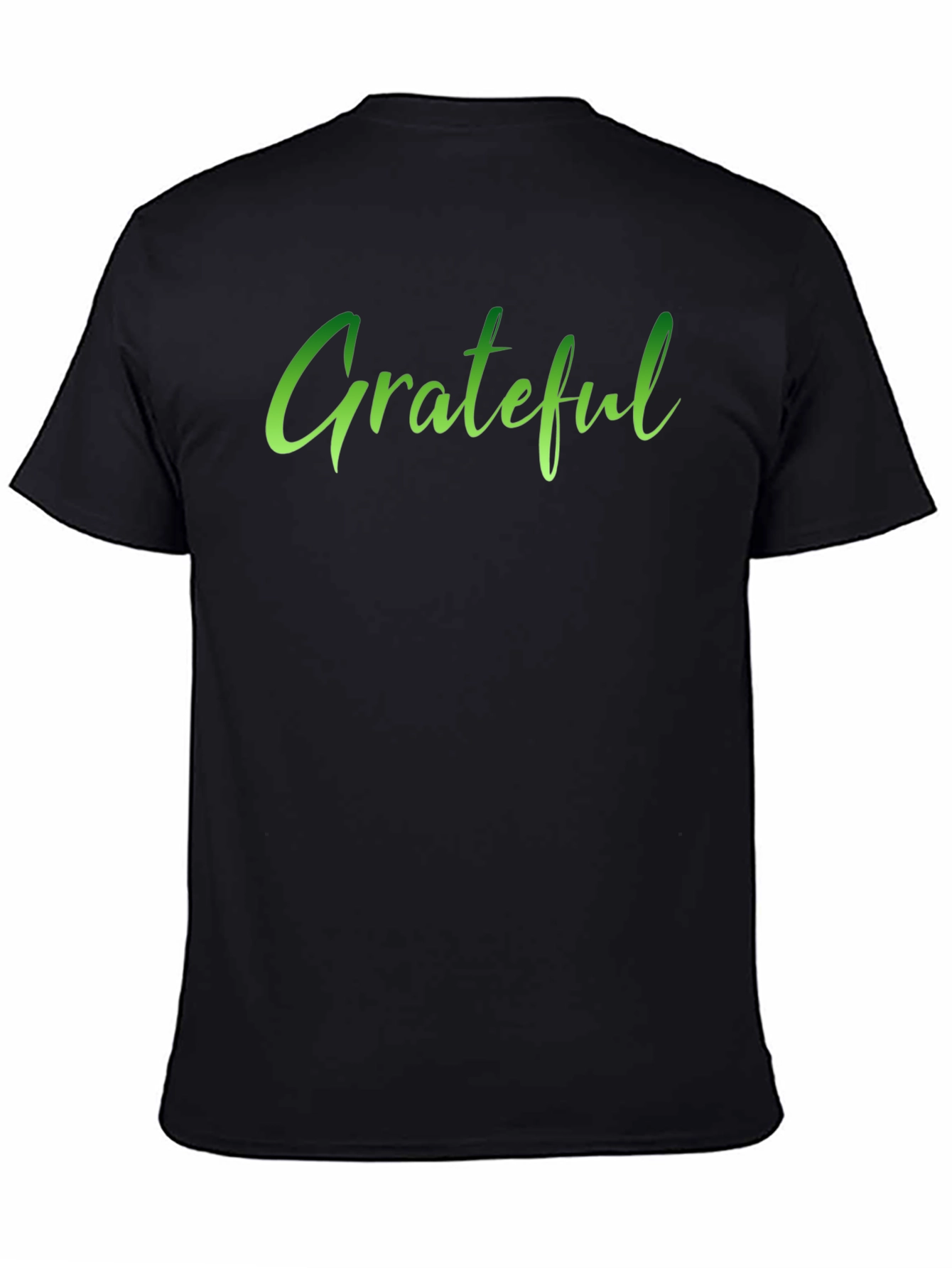 Grateful Black T-Shirt - Stylish Graphic Tee