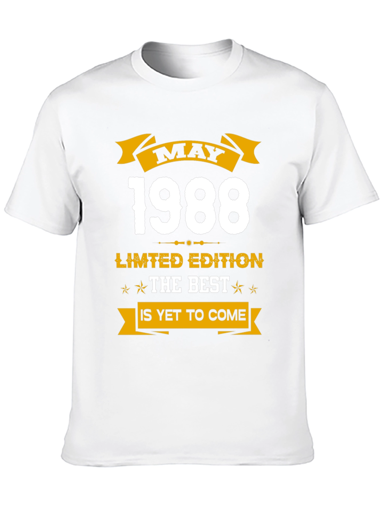 May 1988 Limited Edition Birthday T-Shirt