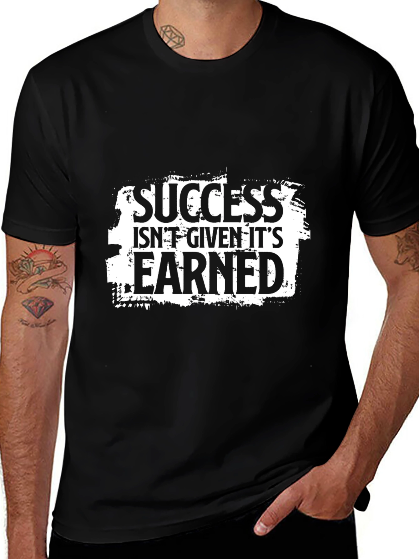 Motivational T-Shirt - Success Isnt Given