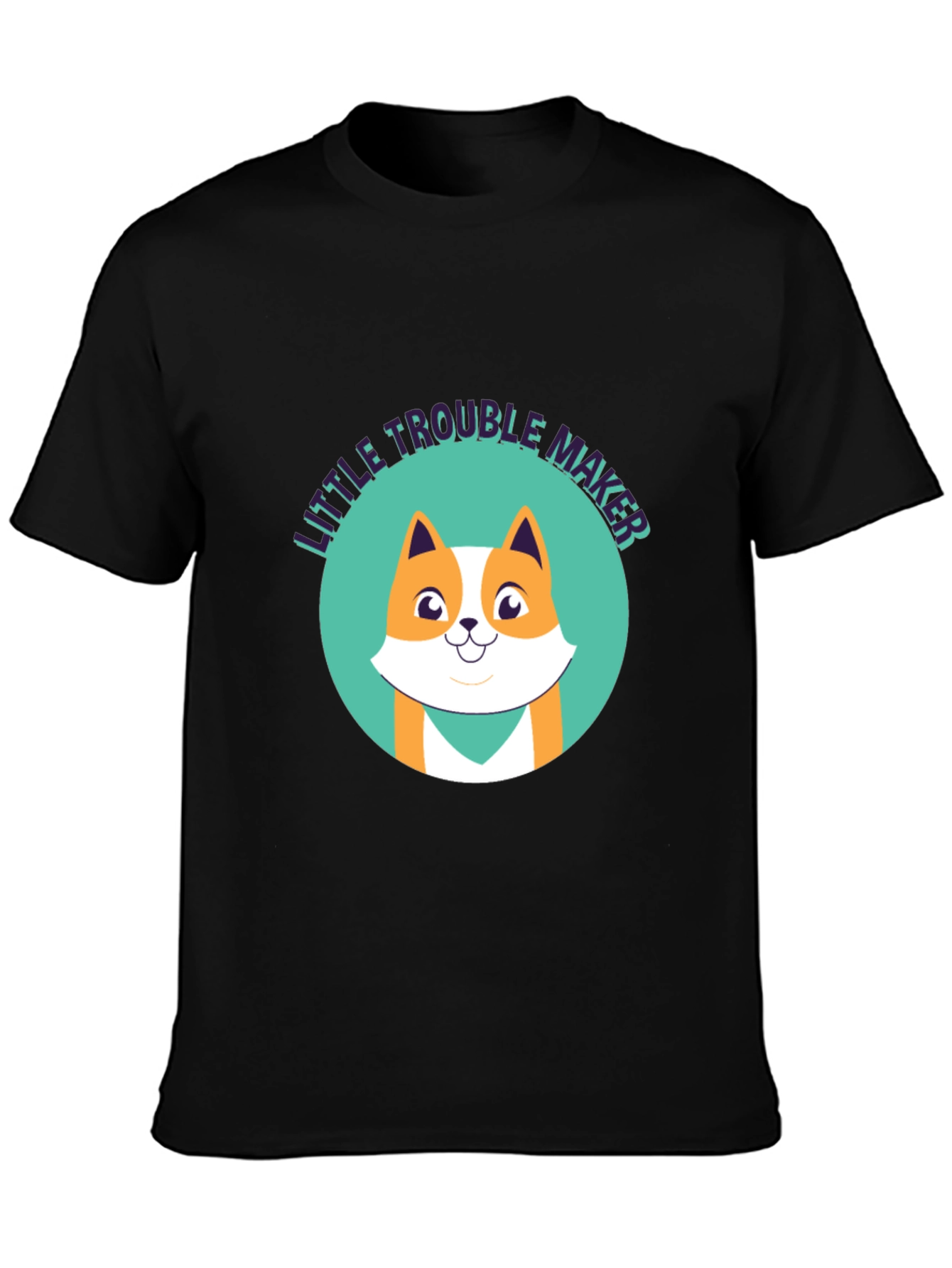 Little Trouble Maker T-Shirt Cute Fox Design