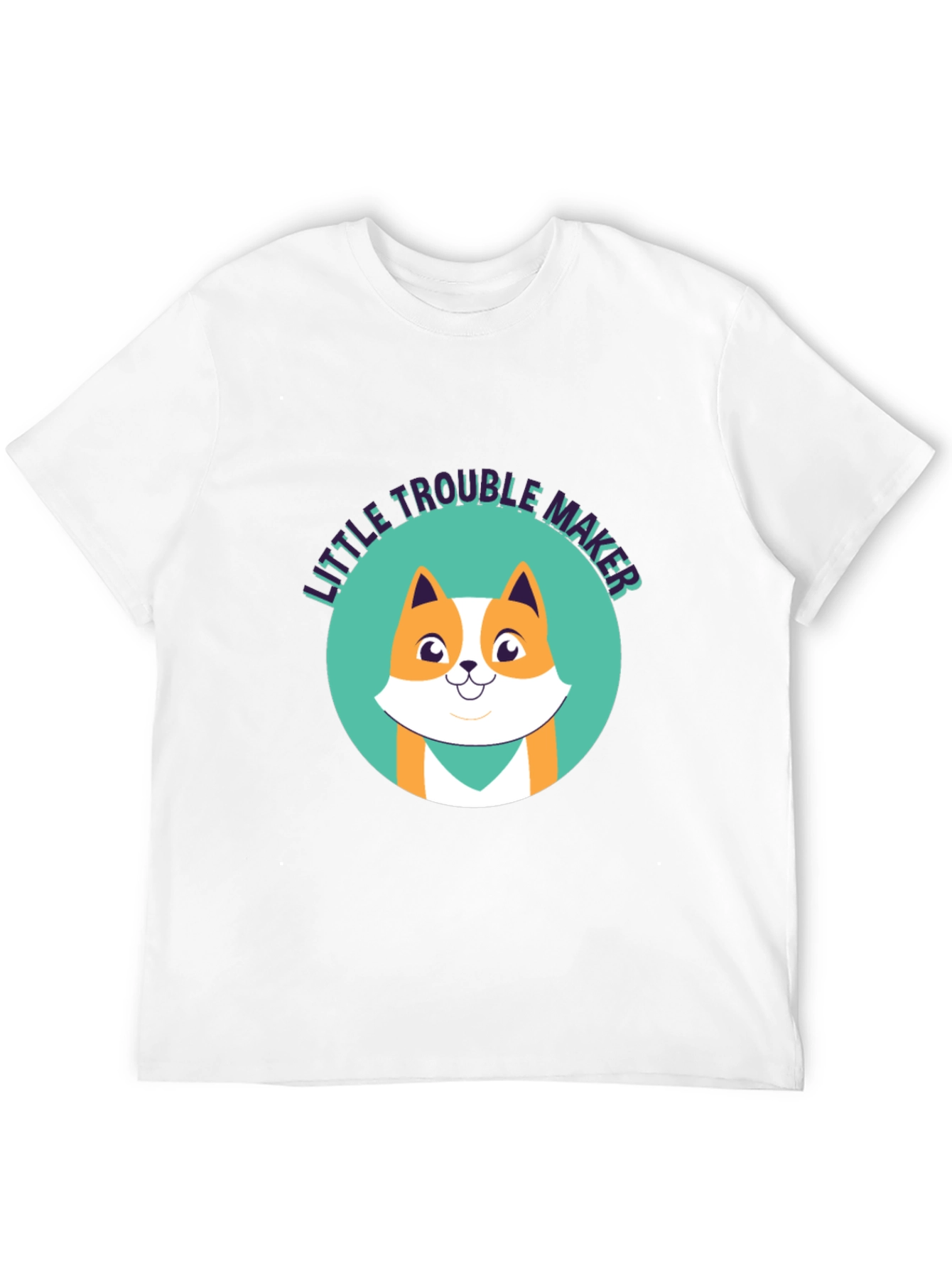 Little Trouble Maker T-Shirt Cute Fox Design