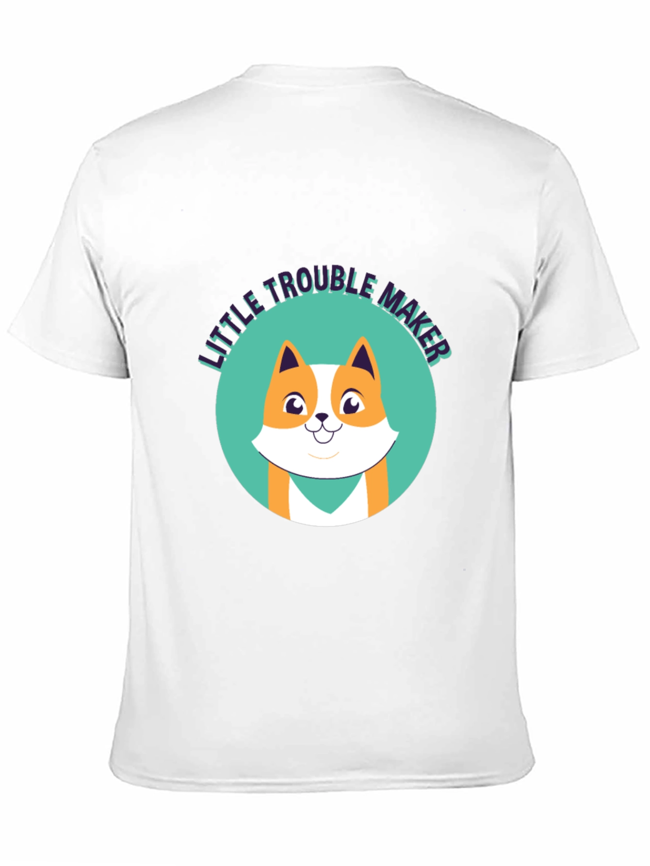Little Trouble Maker T-Shirt Cute Fox Design