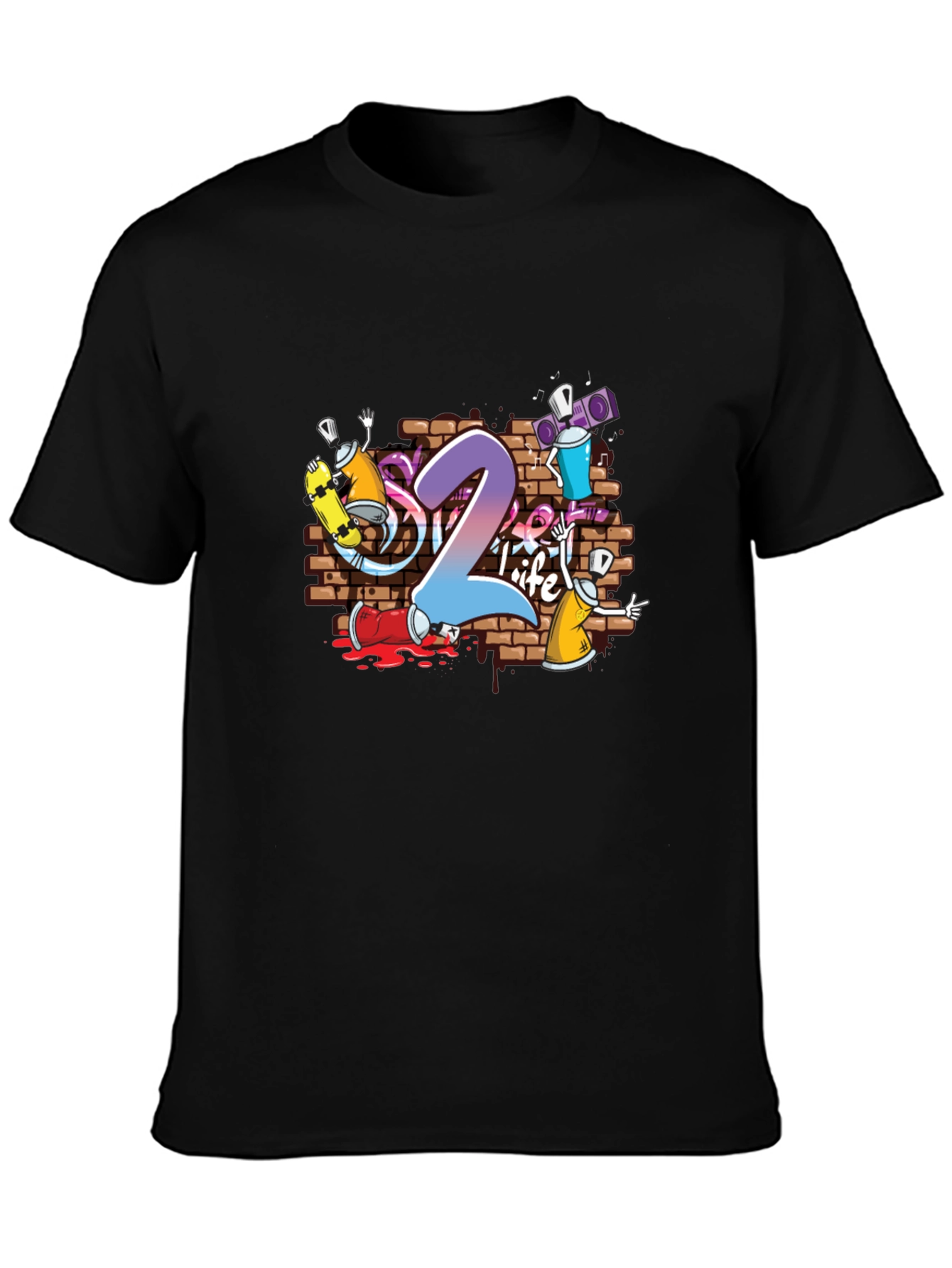 Graffiti Life T-Shirt - Urban Style