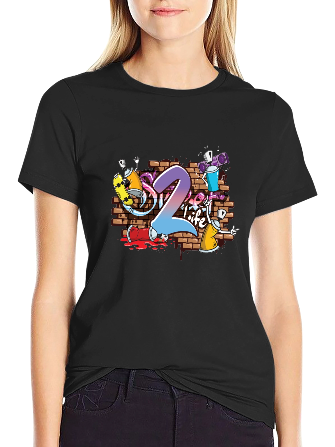 Graffiti Life T-Shirt - Urban Style