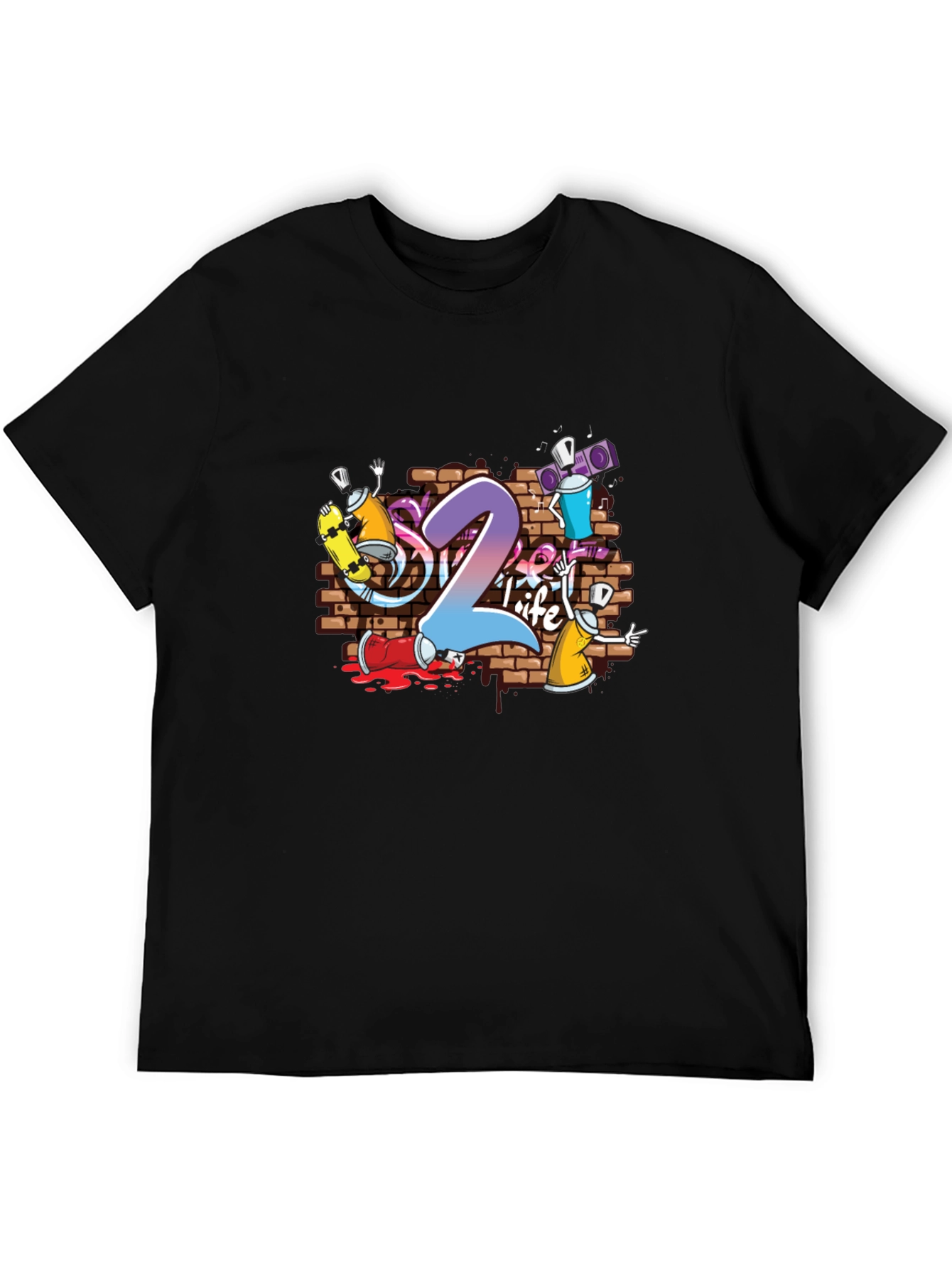Graffiti Life T-Shirt - Urban Style