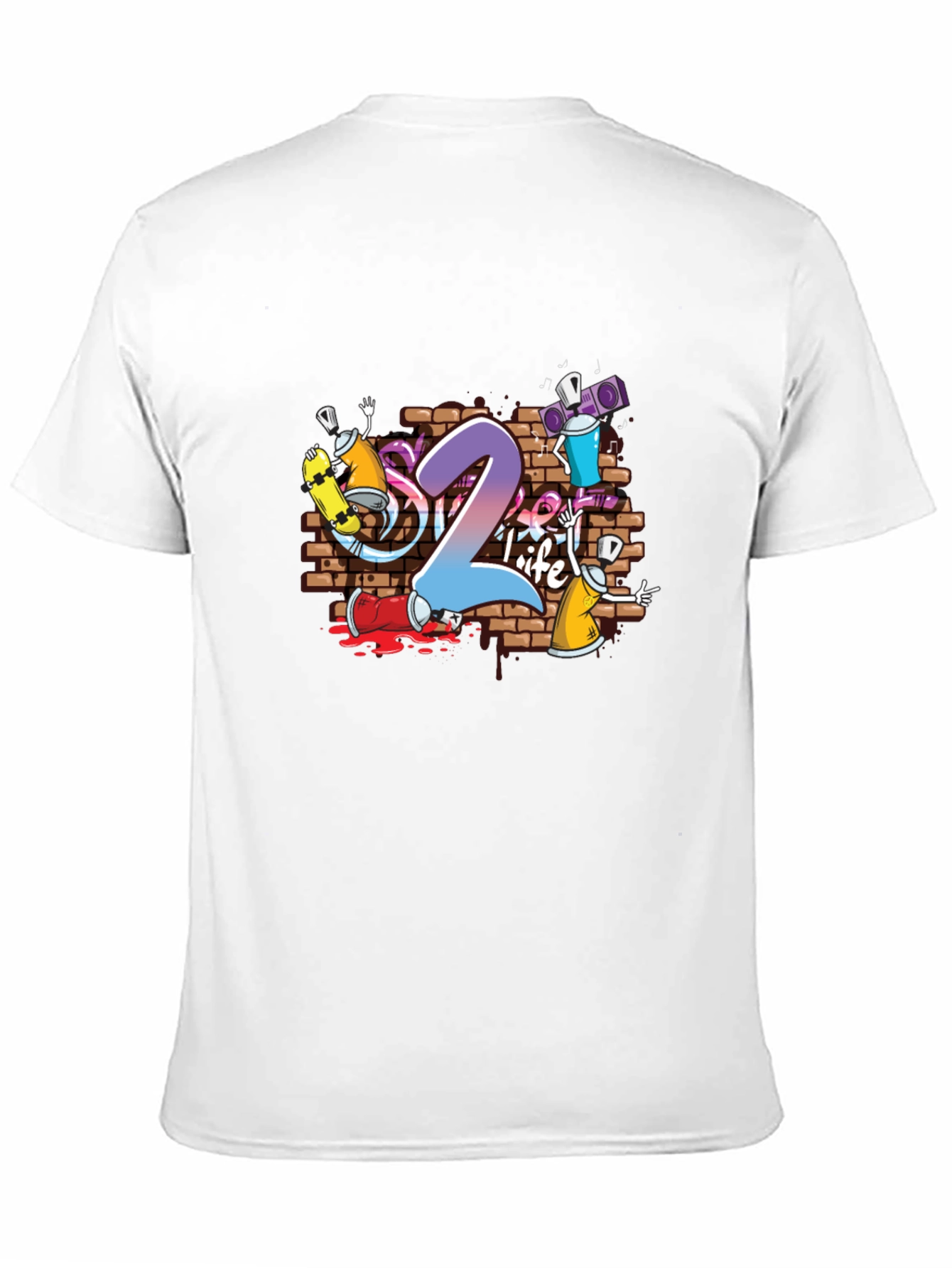 Graffiti Life T-Shirt - Urban Style