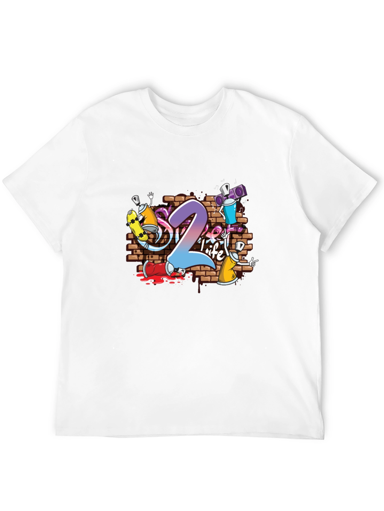 Graffiti Life T-Shirt - Urban Style